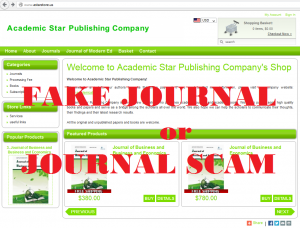 journal scam